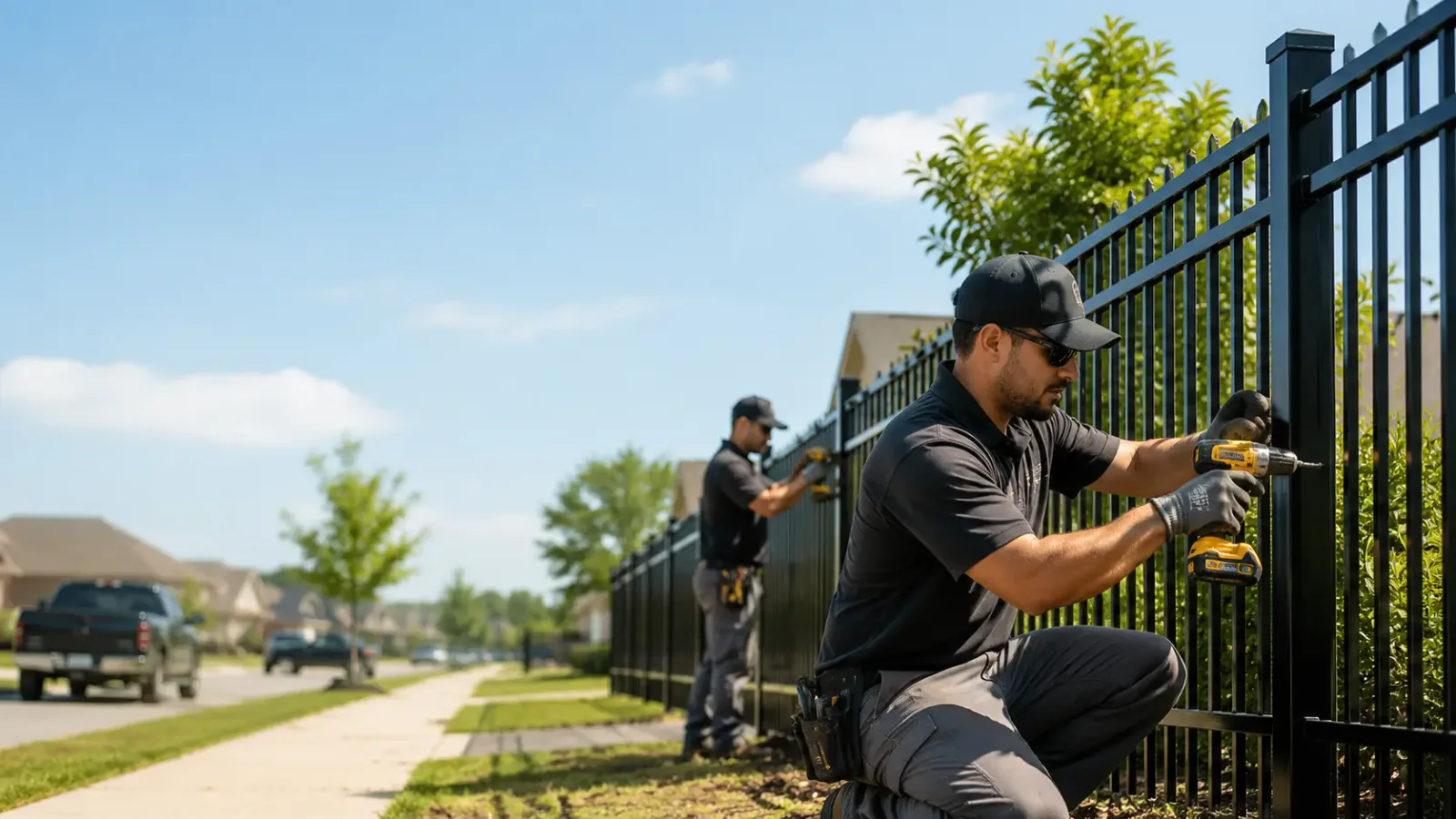 Metal Fence Installation in Scarbro, WV